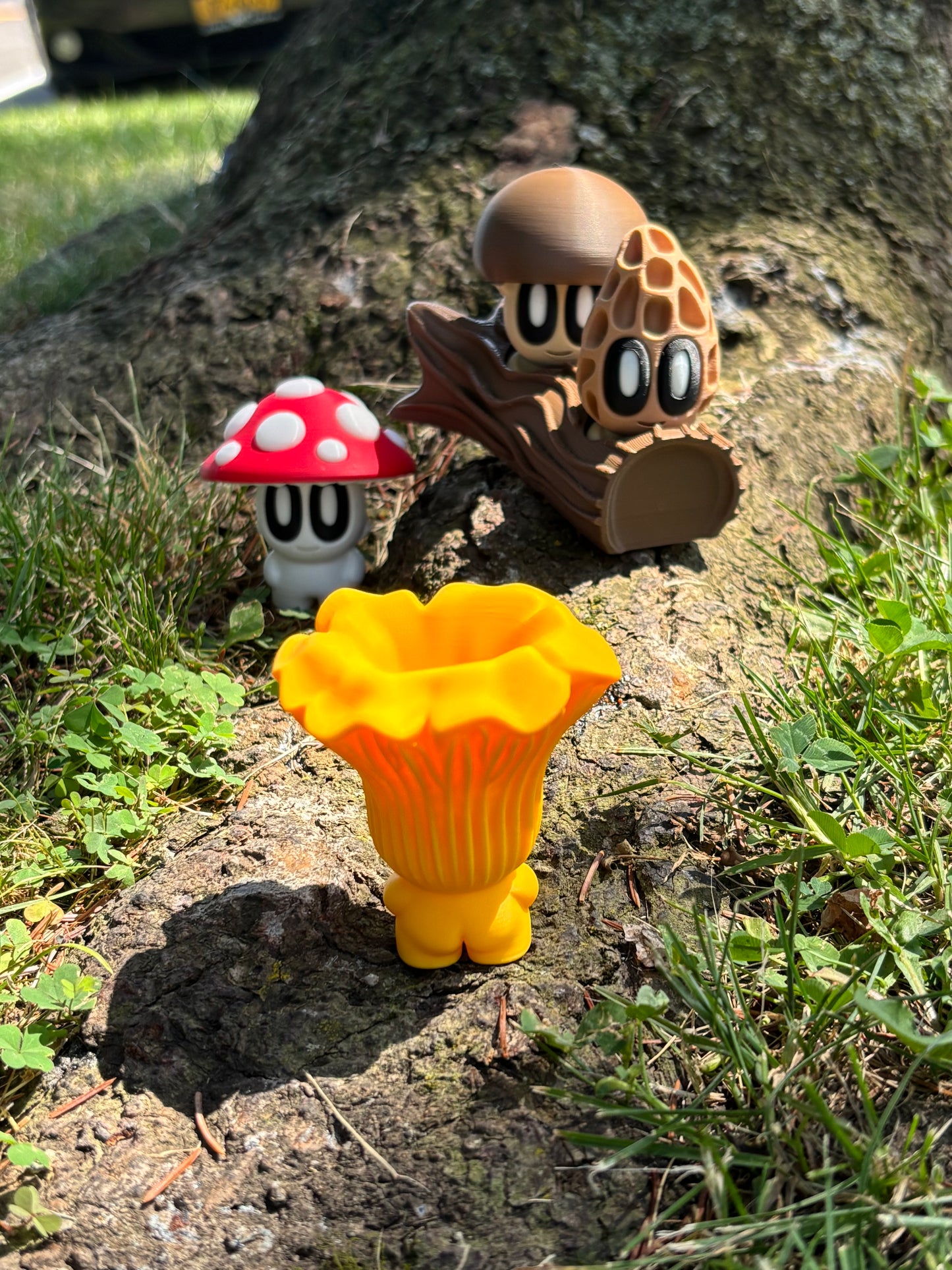 Cute Mushroom Characters