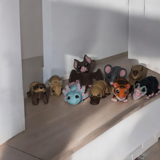 Mini flexi animals